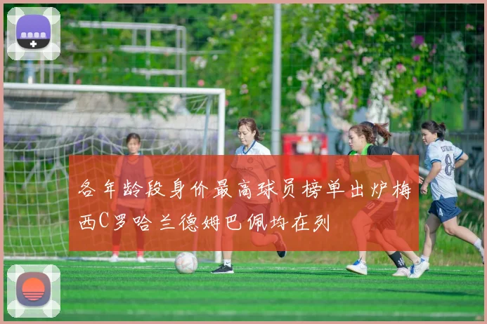 各年龄段身价最高球员榜单出炉梅西C罗哈兰德姆巴佩均在列